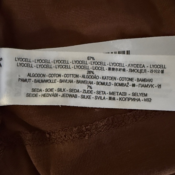 Massimo Dutti | Brown Summer Dress - Picture 9 of 13